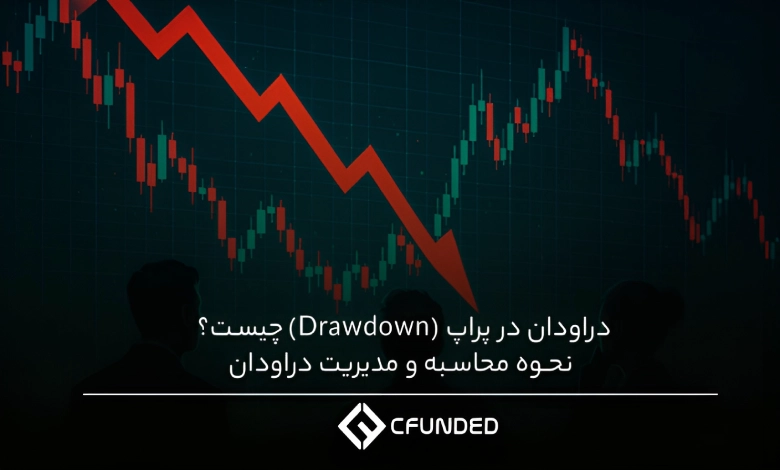 دراودان در پراپ (Drawdown) چیست؟ نحوه محاسبه و مدیریت دراودان