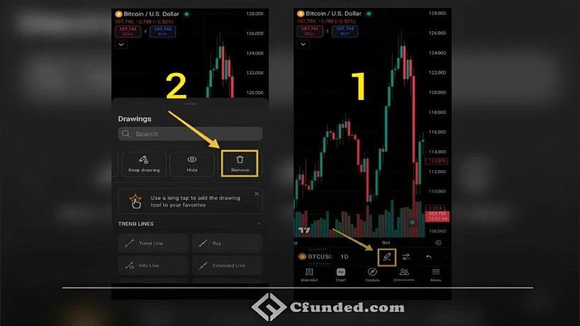 ریست تنظیمات تریدینگ ویو
