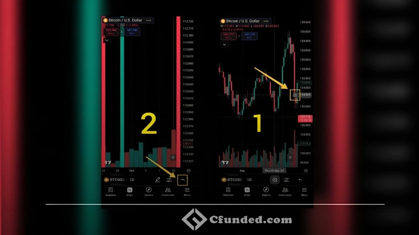 تنظیمات زوم تریدینگ ویو